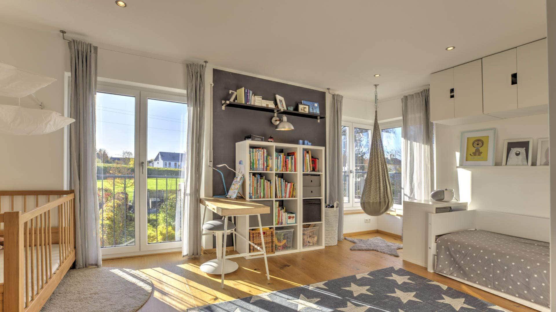 Lichtdurchflutete Räume