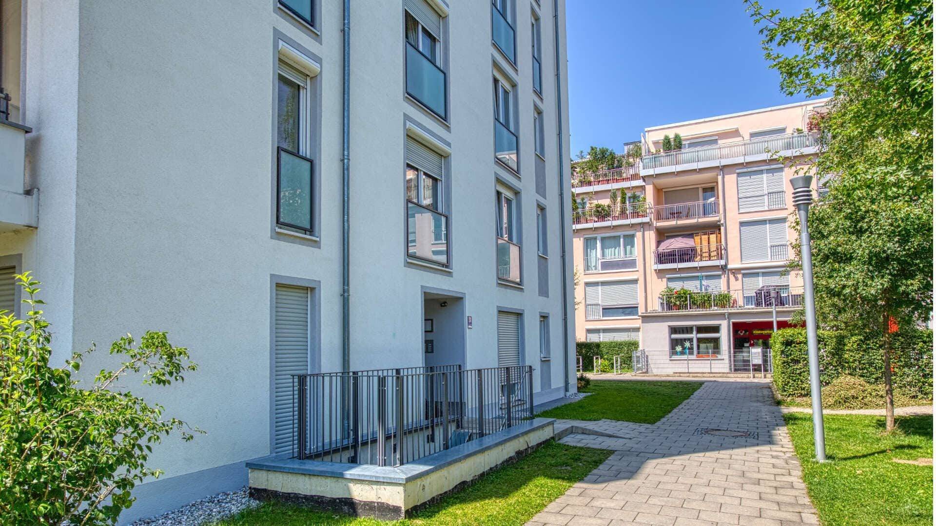 Außenansicht moderne Architektur