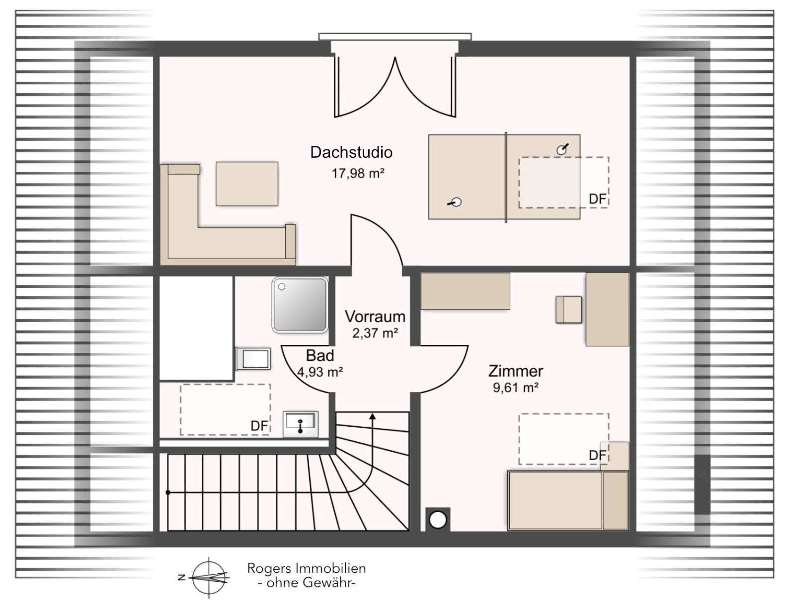 Grundriss: Dachgeschoss