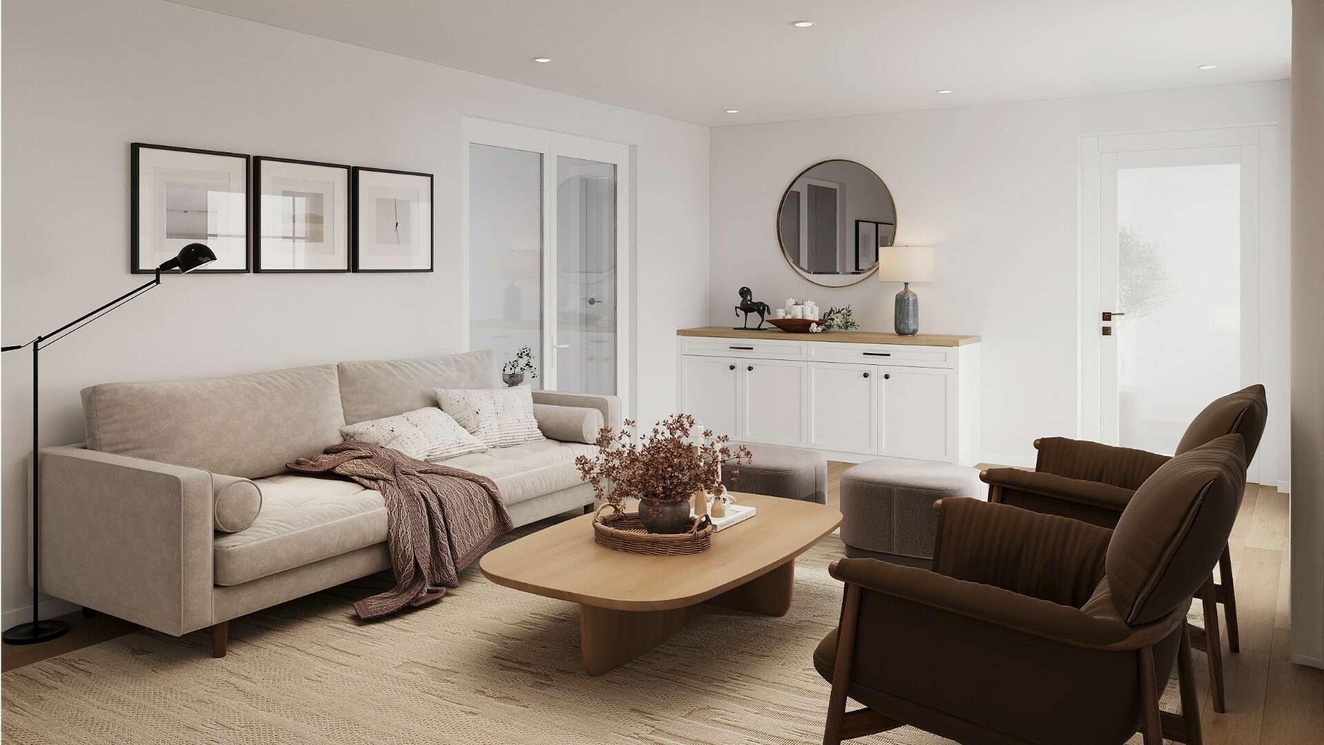 Beispiel für Wohnzimmereinrichtung