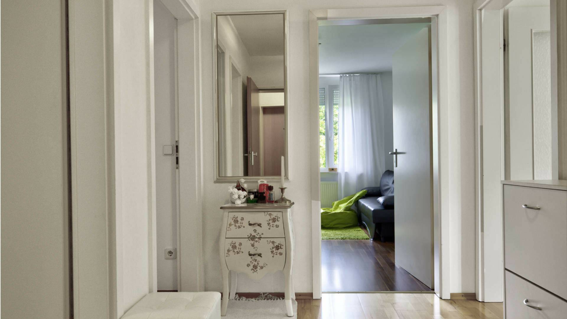 Diele mit gutem Schnitt