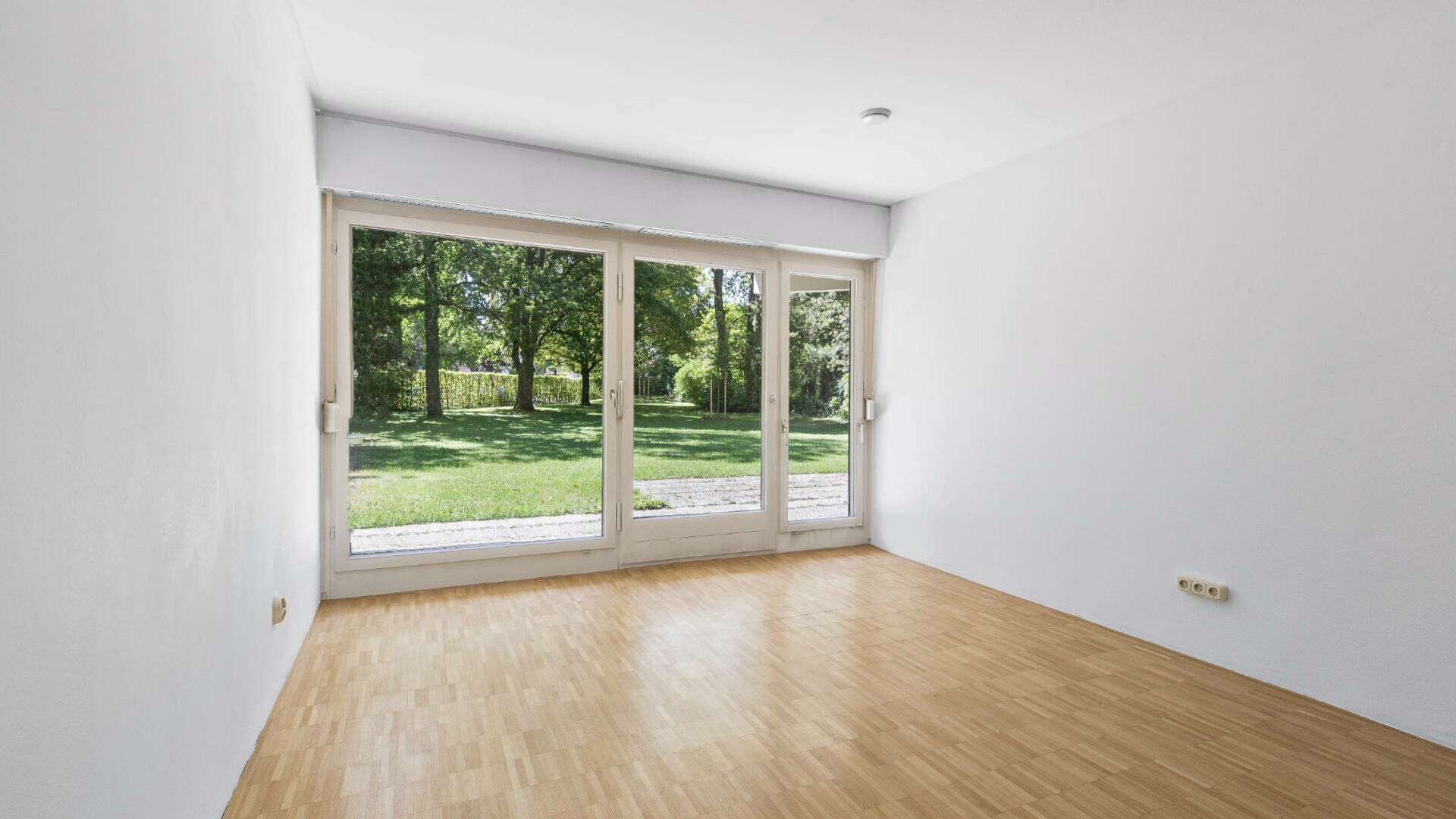 Blick ins Schlafzimmer