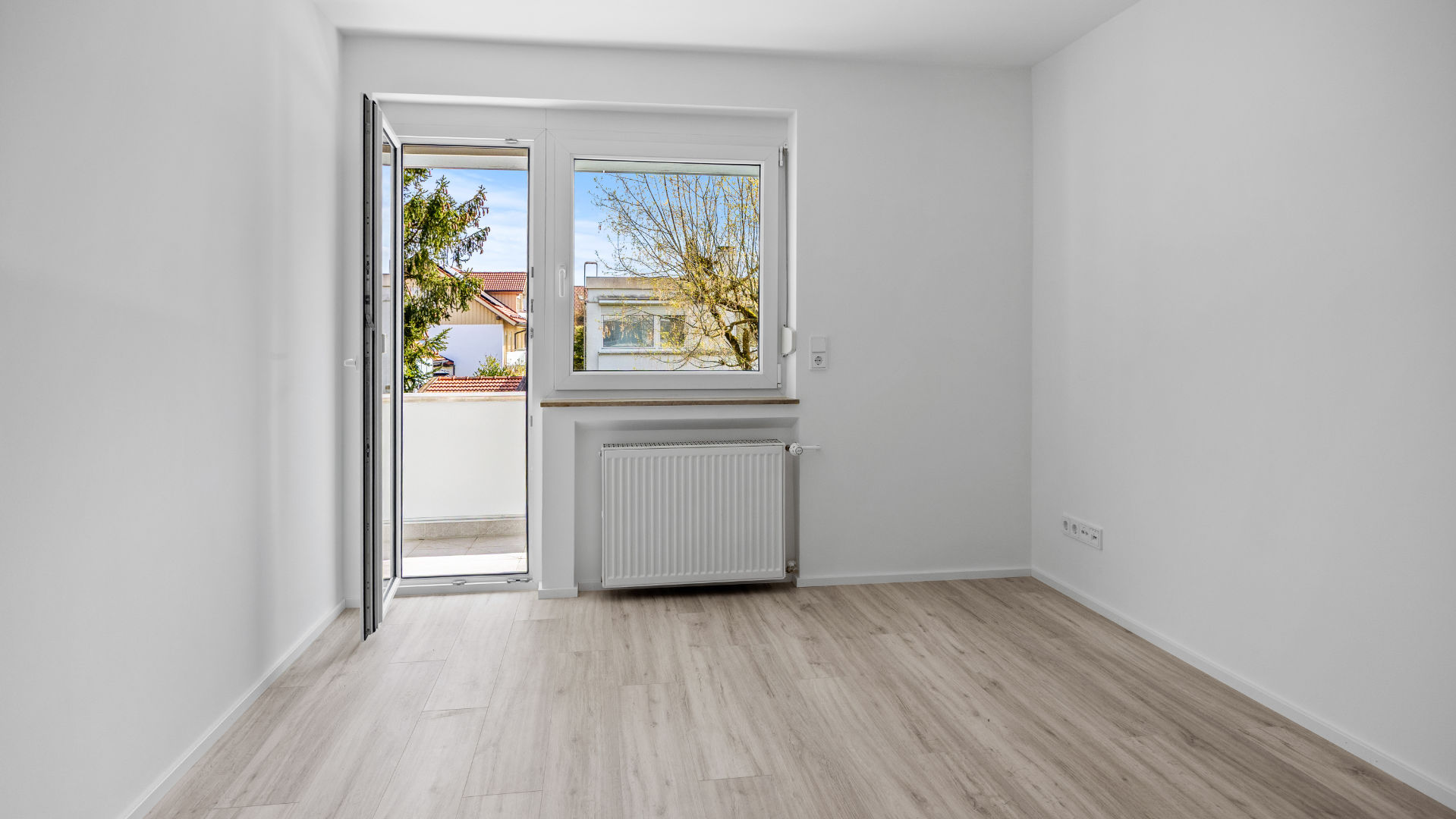 Zimmer mit Südbalkon