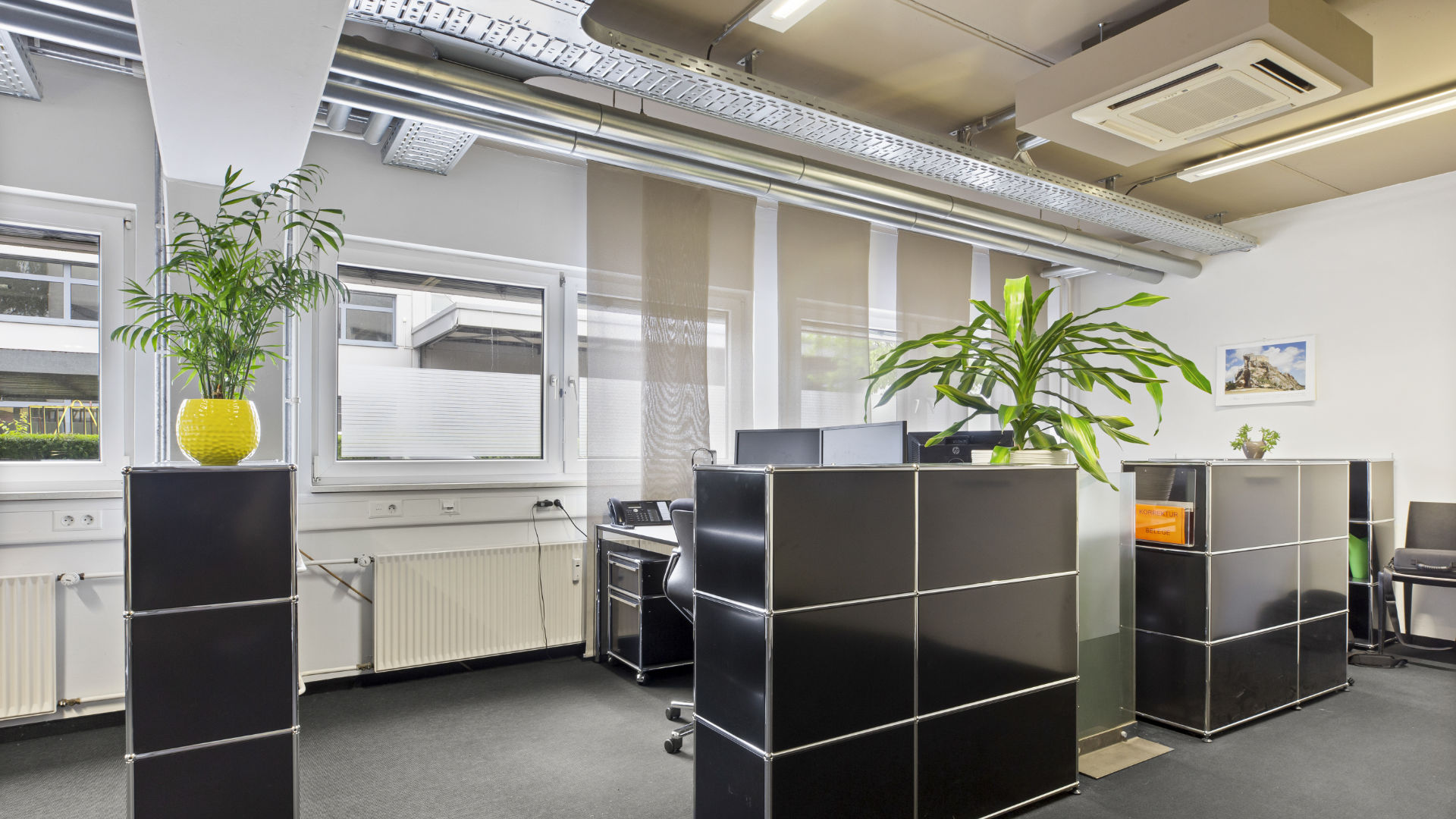 Ansprechende Arbeitsatmosphäre