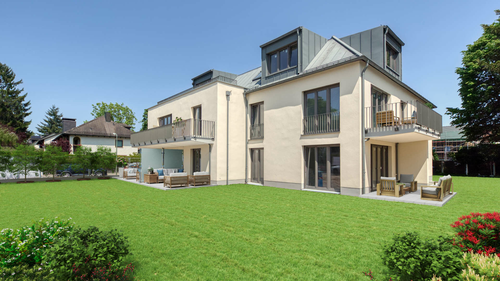 Neubau mit hervorragenden Energiewerten