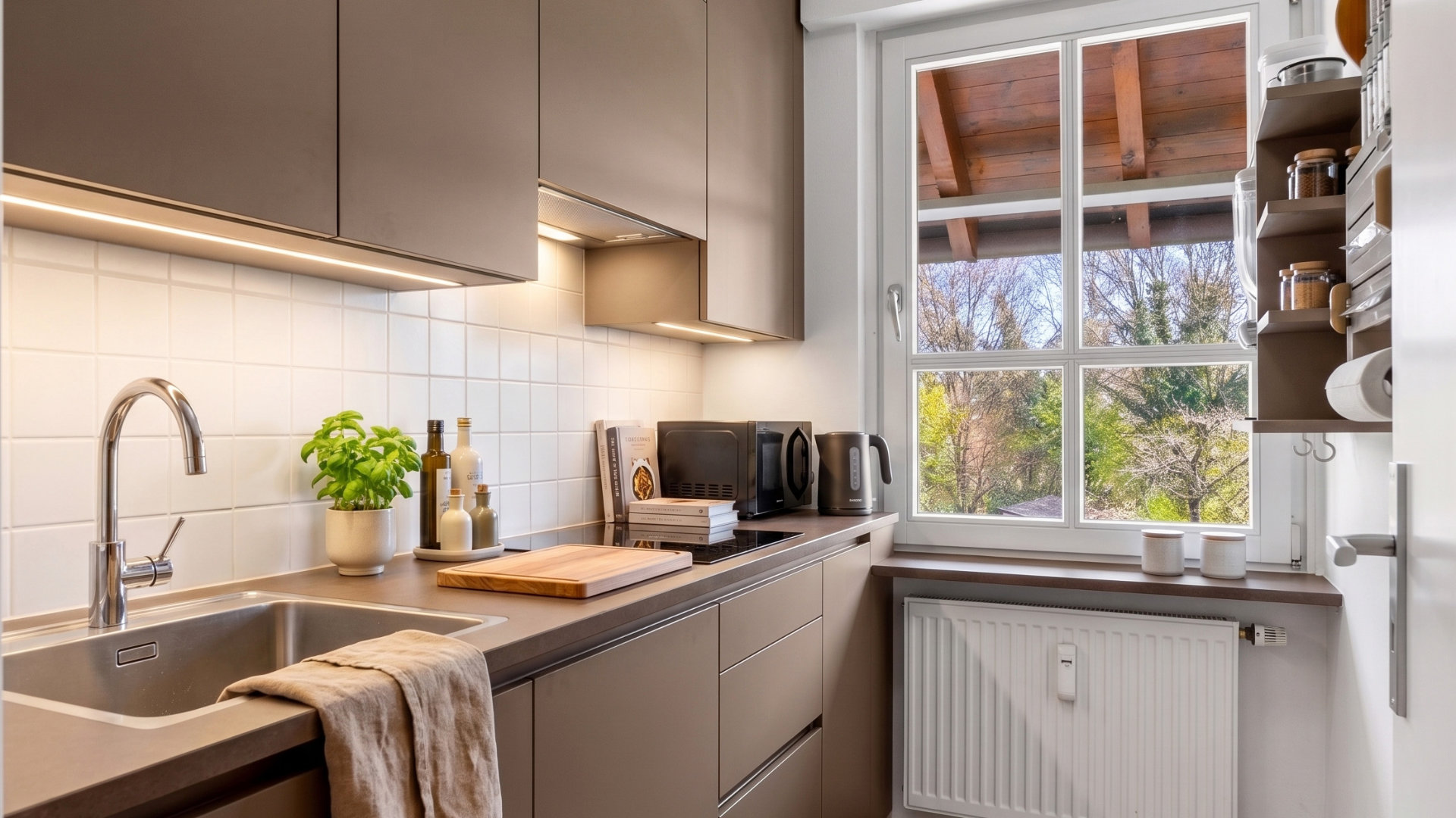 Separate Küche mit Fenster: So können Sie Ihre neue Küche einrichten